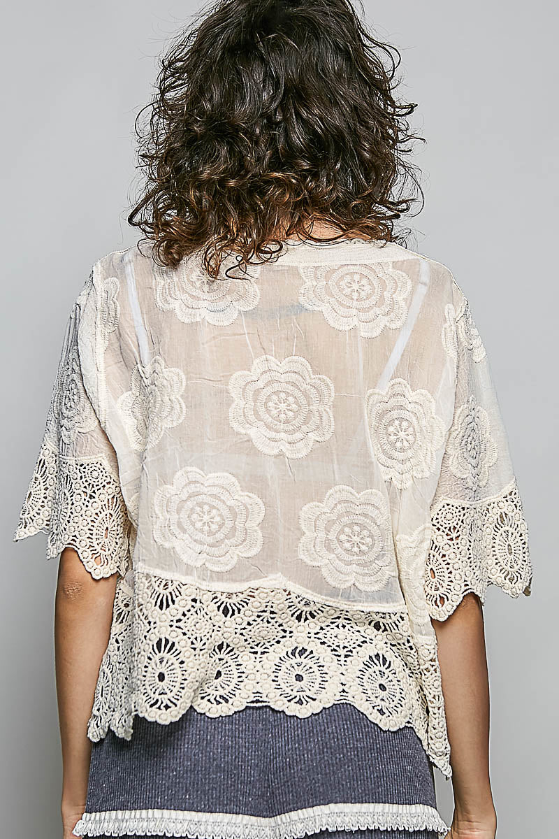 Meadow Blossom Cotton Top