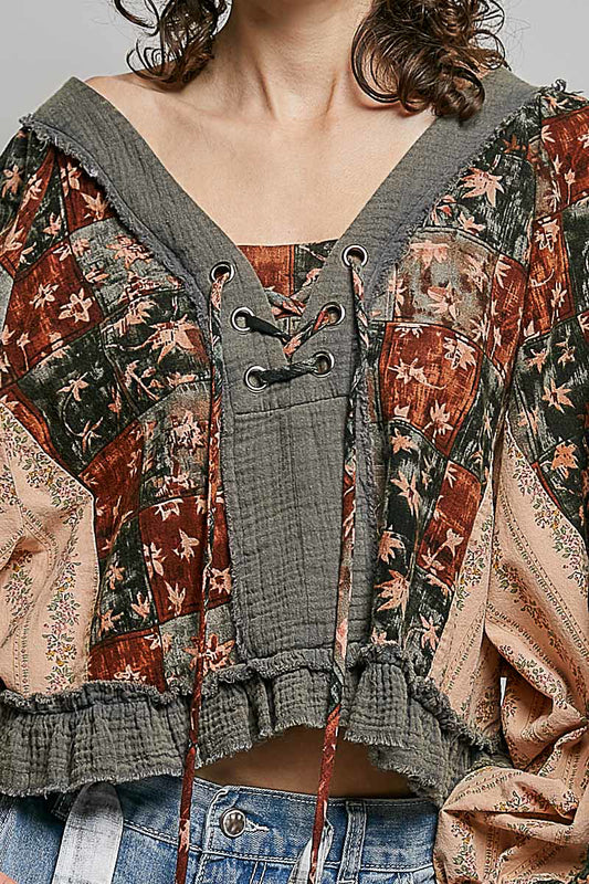 Sierra Cotton Crop Blouse
