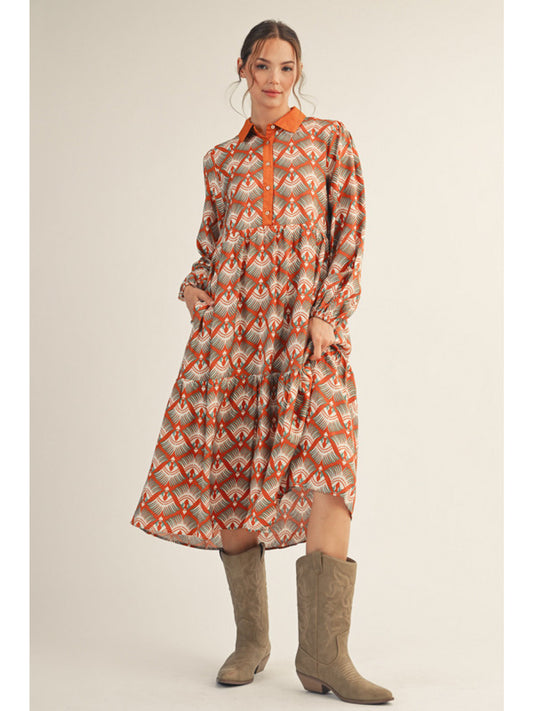 Sunset Sage Dress
