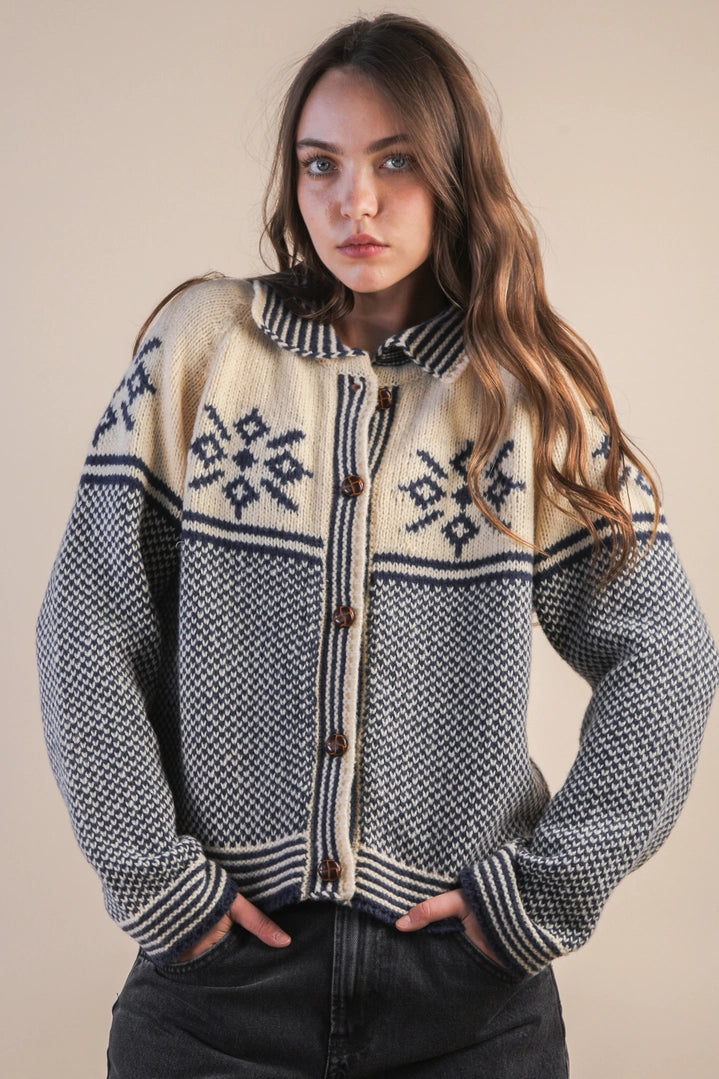 Nordic Knit Cardigan