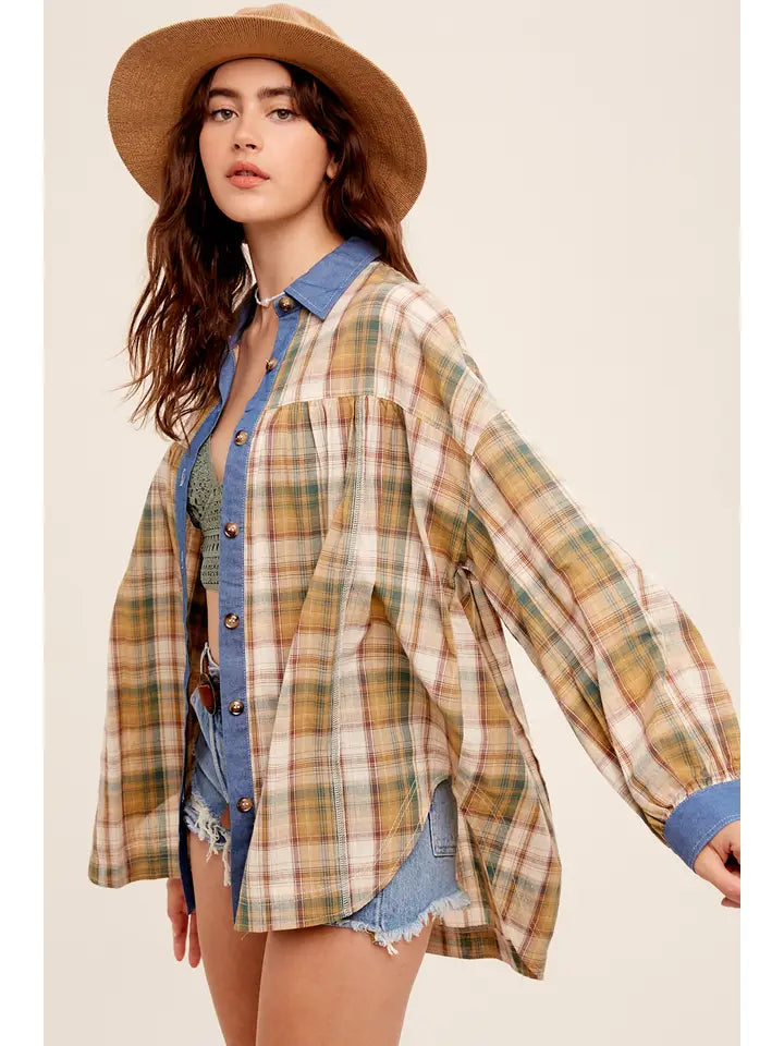 Not What it Seams Button Down