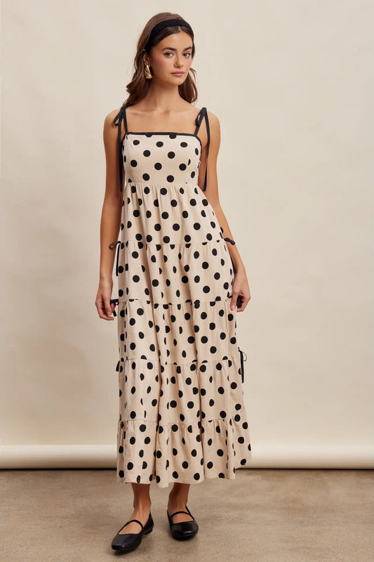 Bistro & Bows Polka Dot Sundress