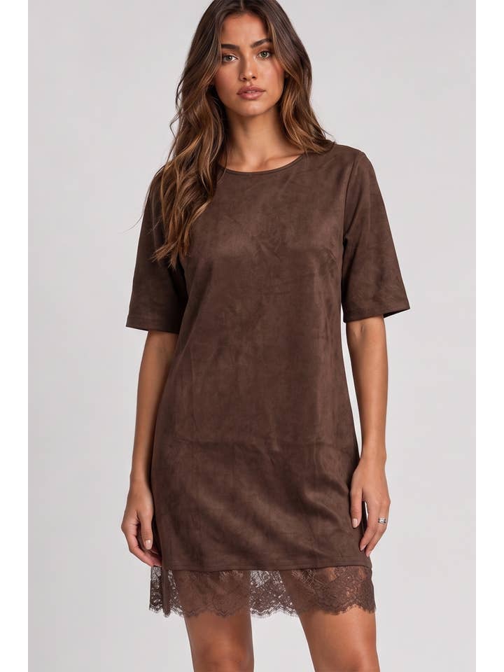 Sonora Suede Mini Dress