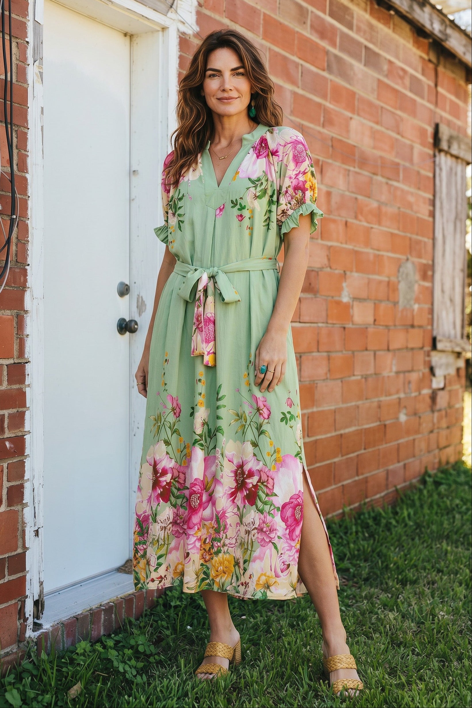 Sage Fields Maxi Dress Farm Girls Fancy Frills Sage Fields Maxi Dress Farm Girls Fancy Frills