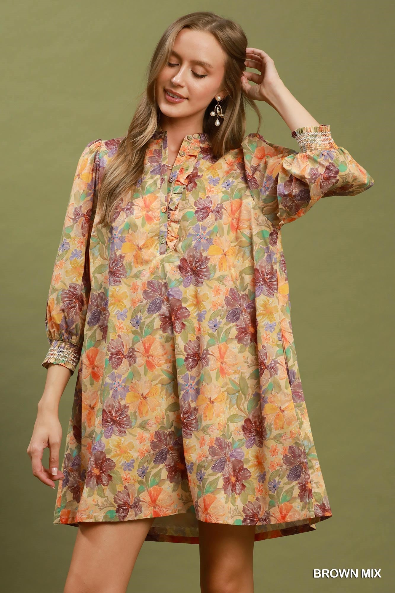 Crimson Maple Dress