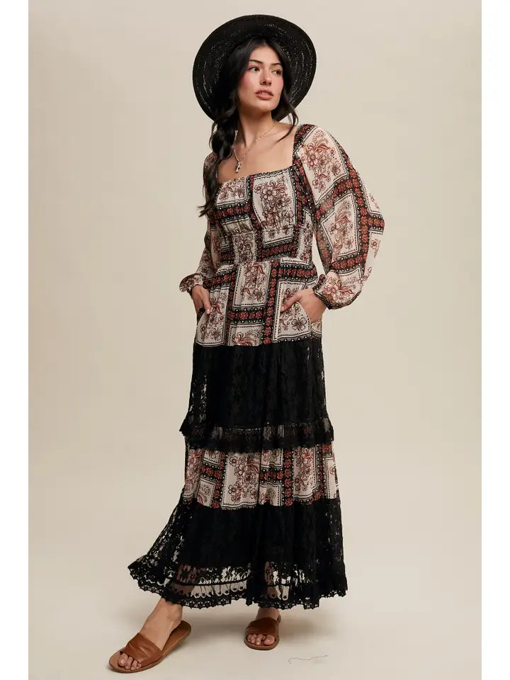 Picket Fence Maxi Dress