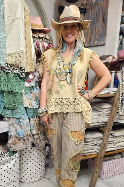 Flight Of Fancy Sleeveless Top