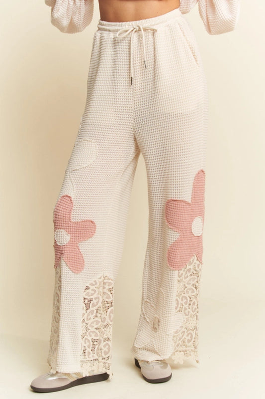 Lacy Lucy Thermal Knit Pants