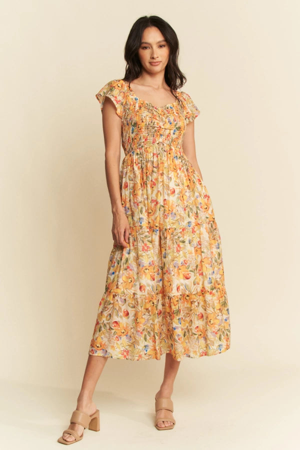Sunshine Serenade Maxi Dress