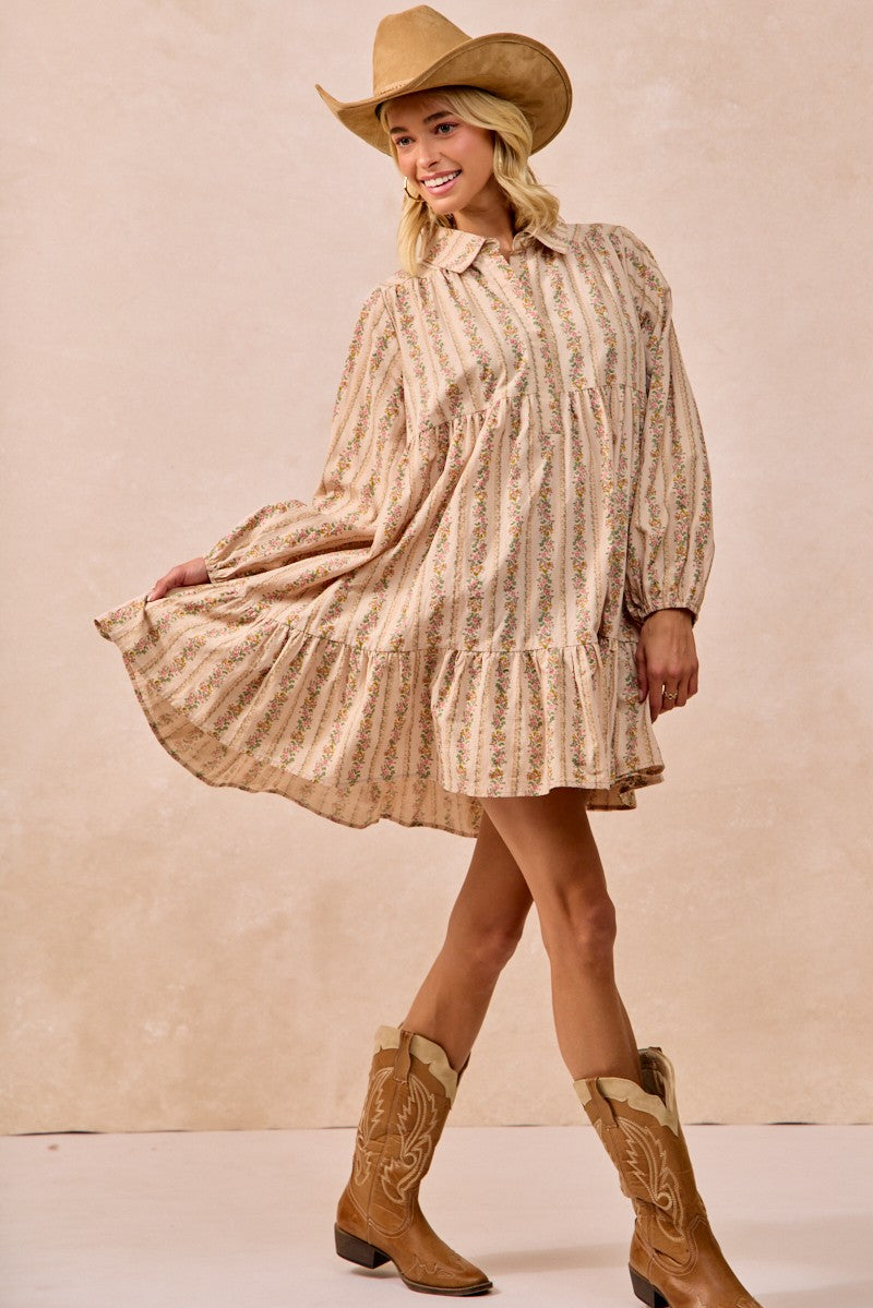 Fine Rose Vine Dress