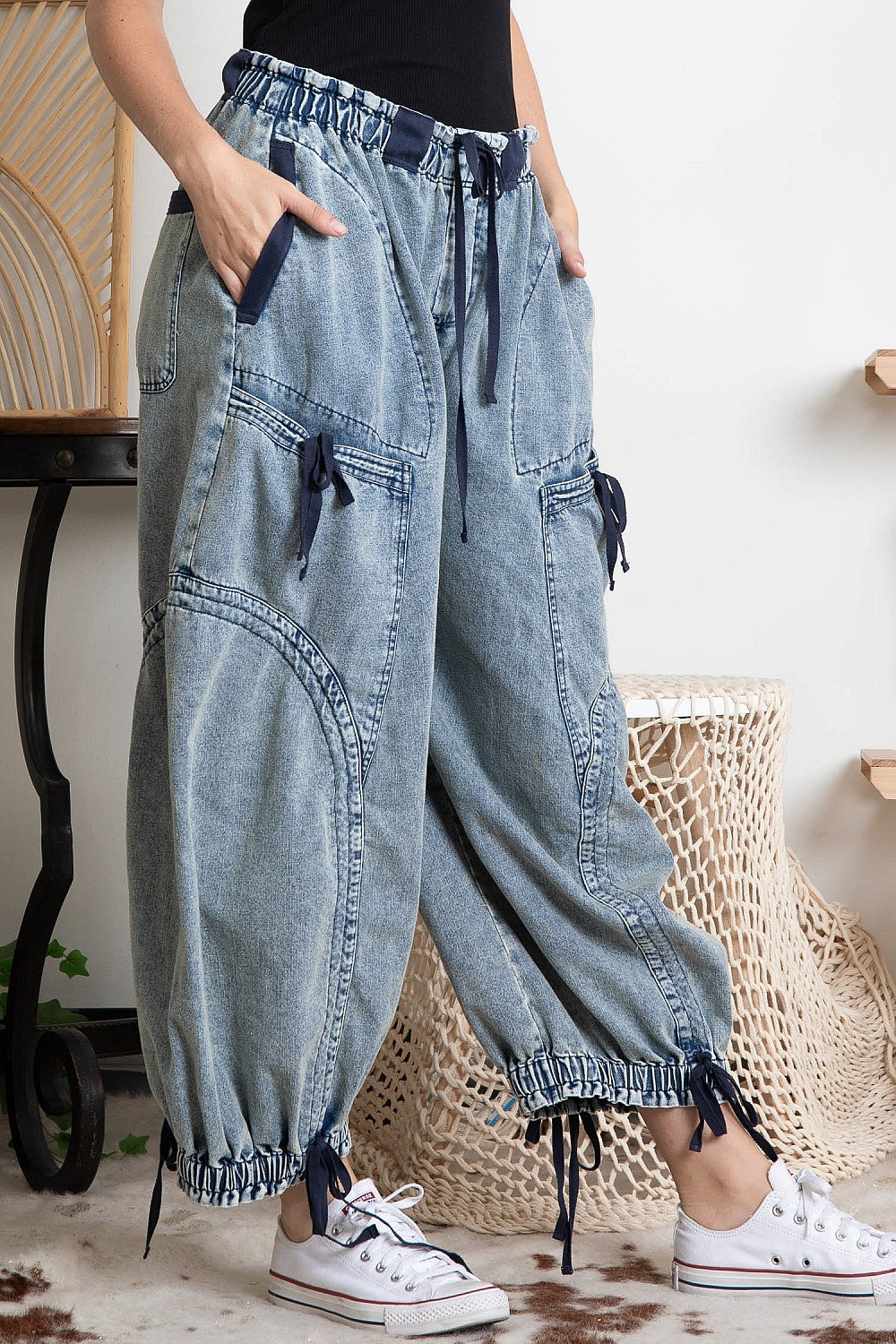 Washed Blues Jeans