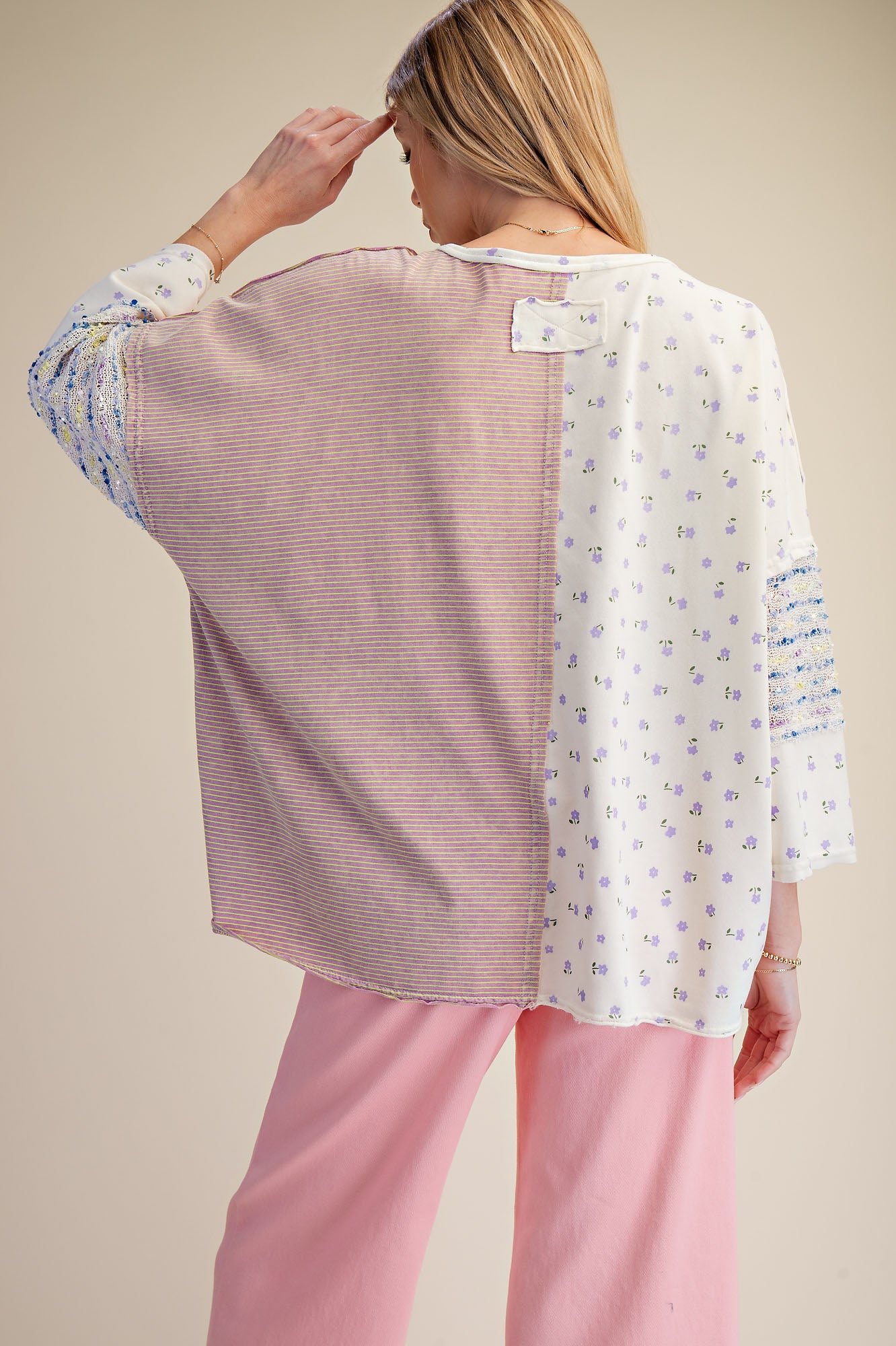 Lavender Meadow Blossom Blouse