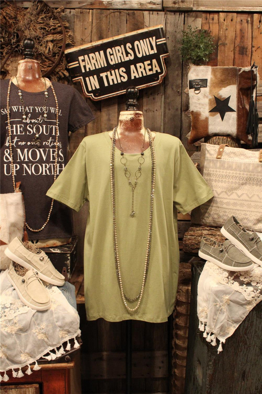 Sage Basic T Shirt