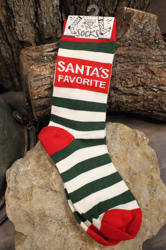 Santa's Favorite Socks