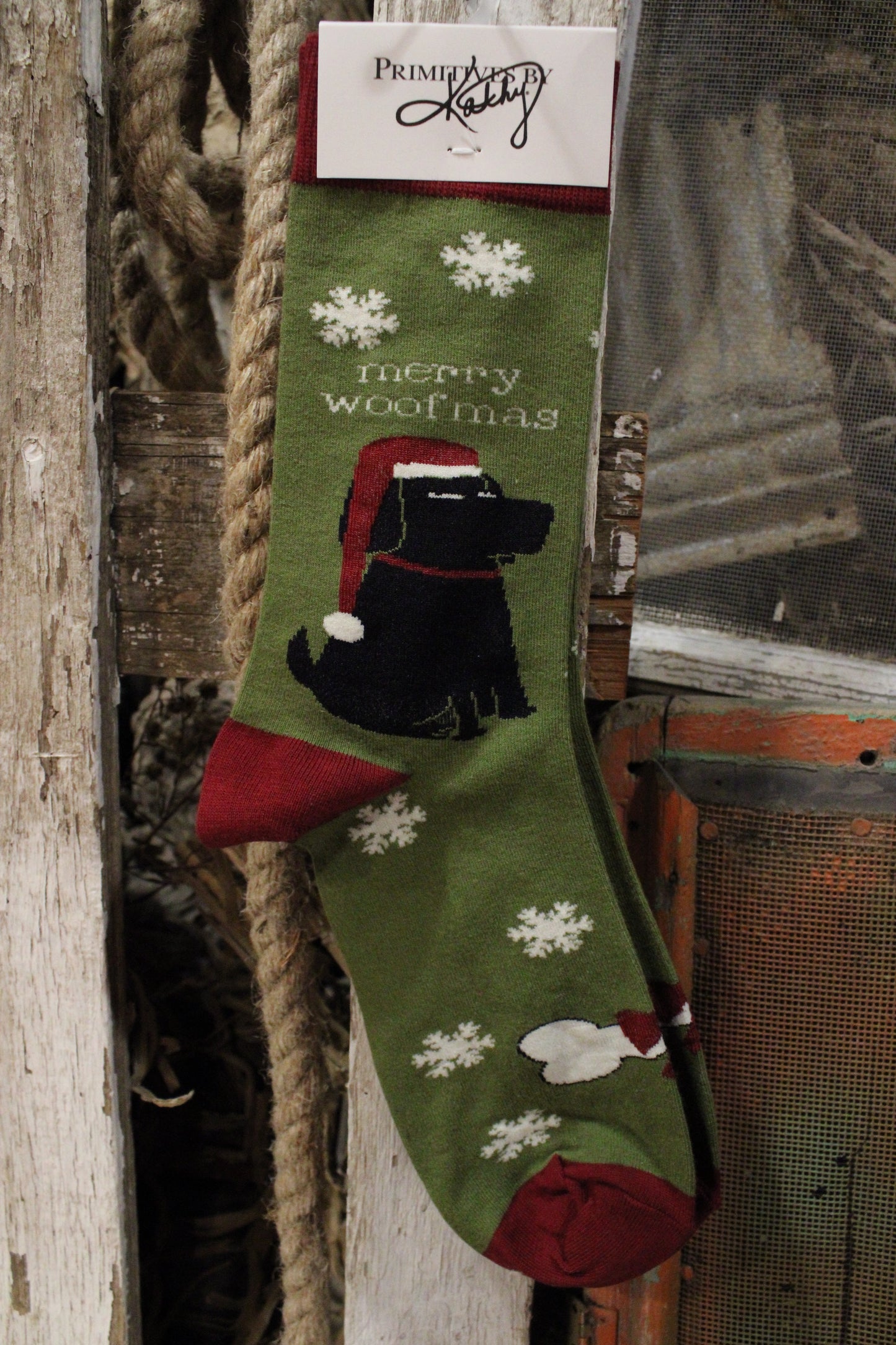 Merry Woofmas Socks