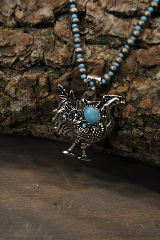 Happy Rooster Necklace