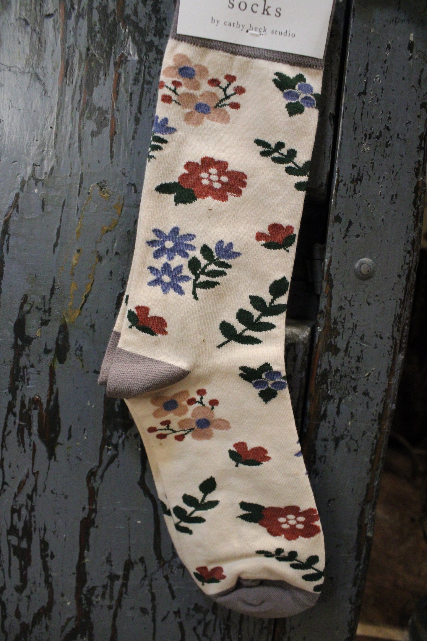 Floral Toss Socks
