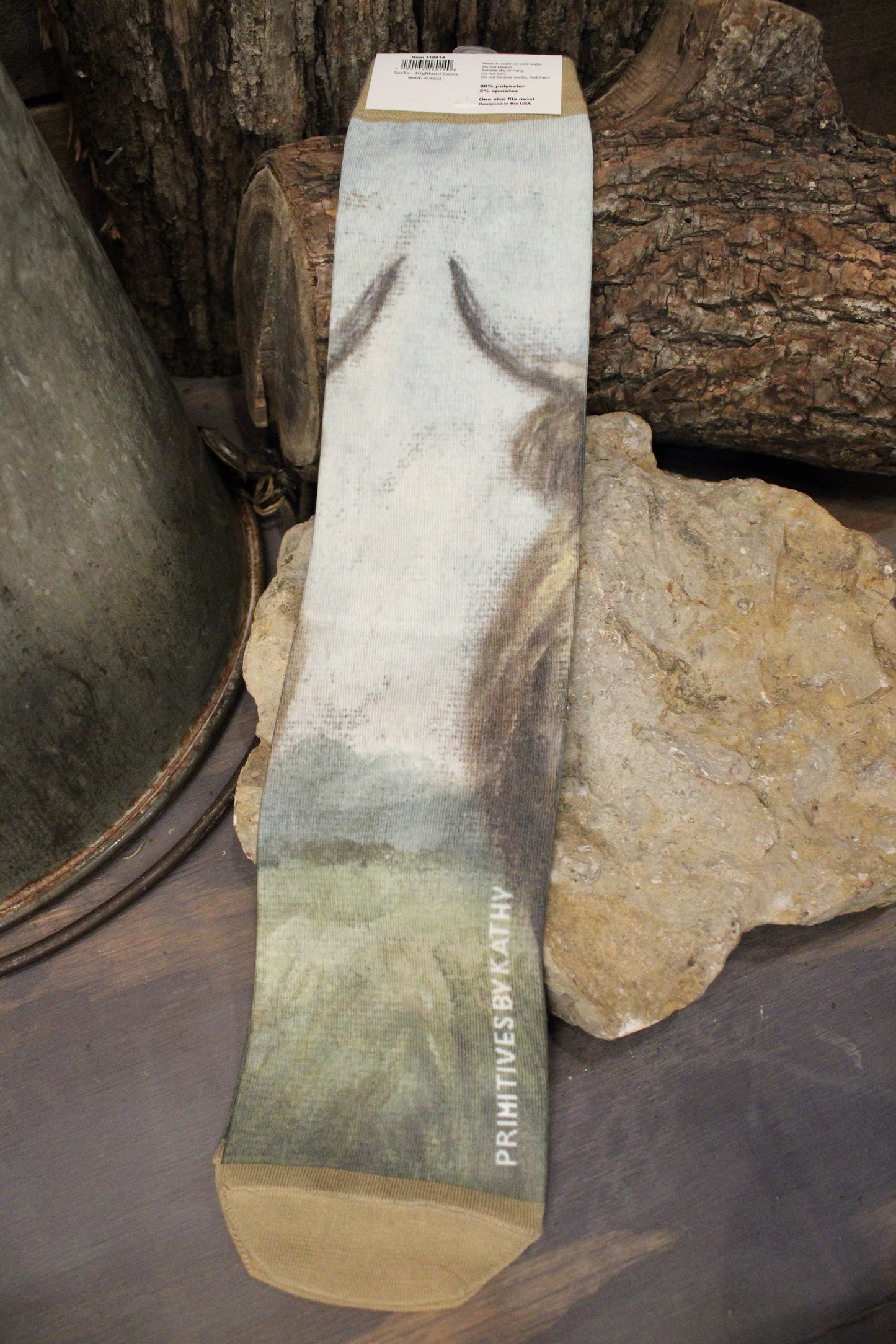 Buttery Soft Highland Cow Socks