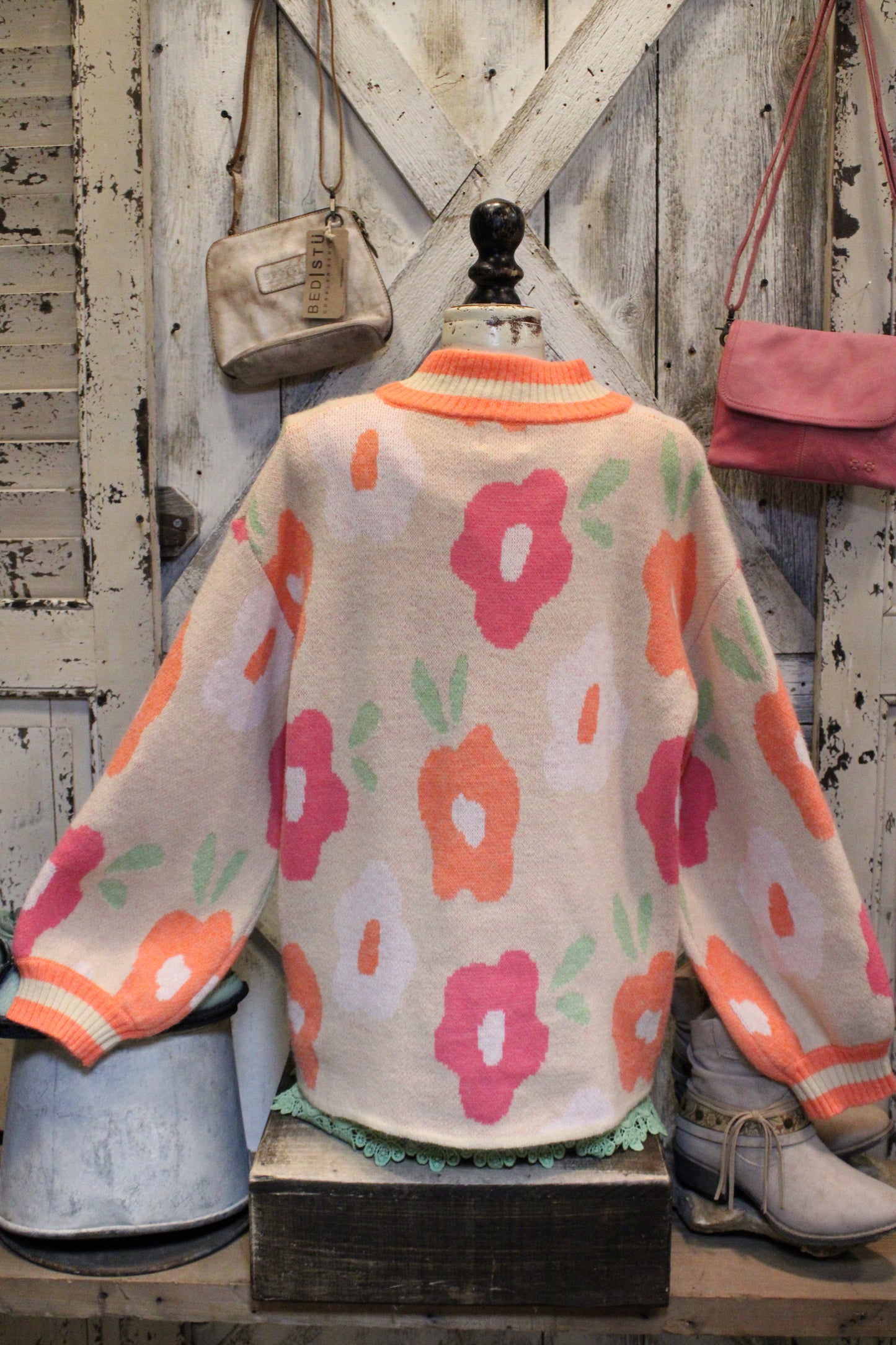 Groovy Garden Knit Sweater