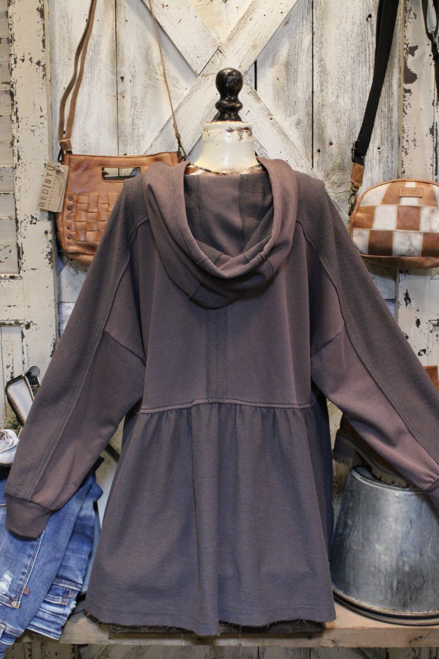 Painted Latte Hoodie Jacket