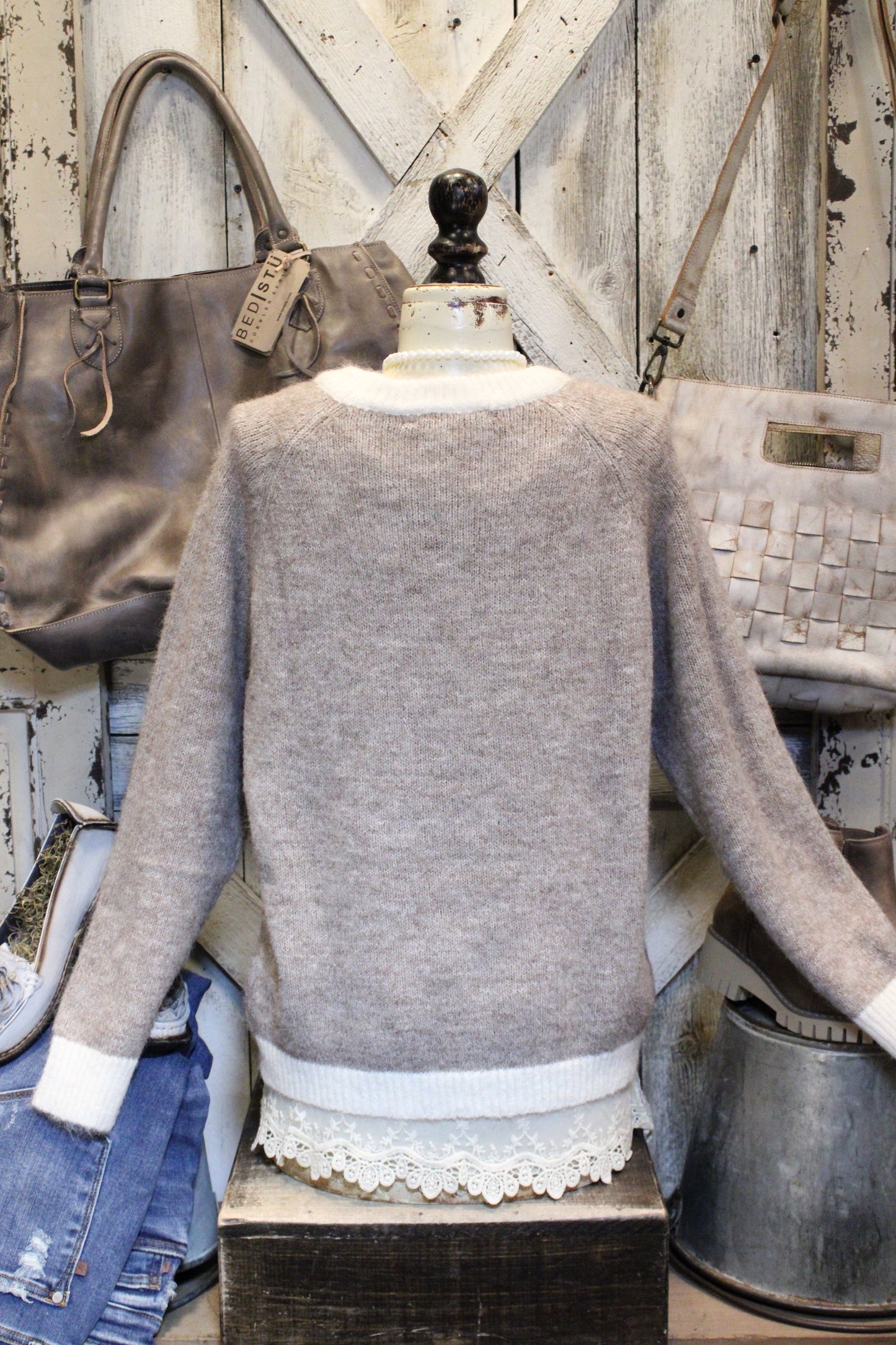 Frosted Flurries Sweater