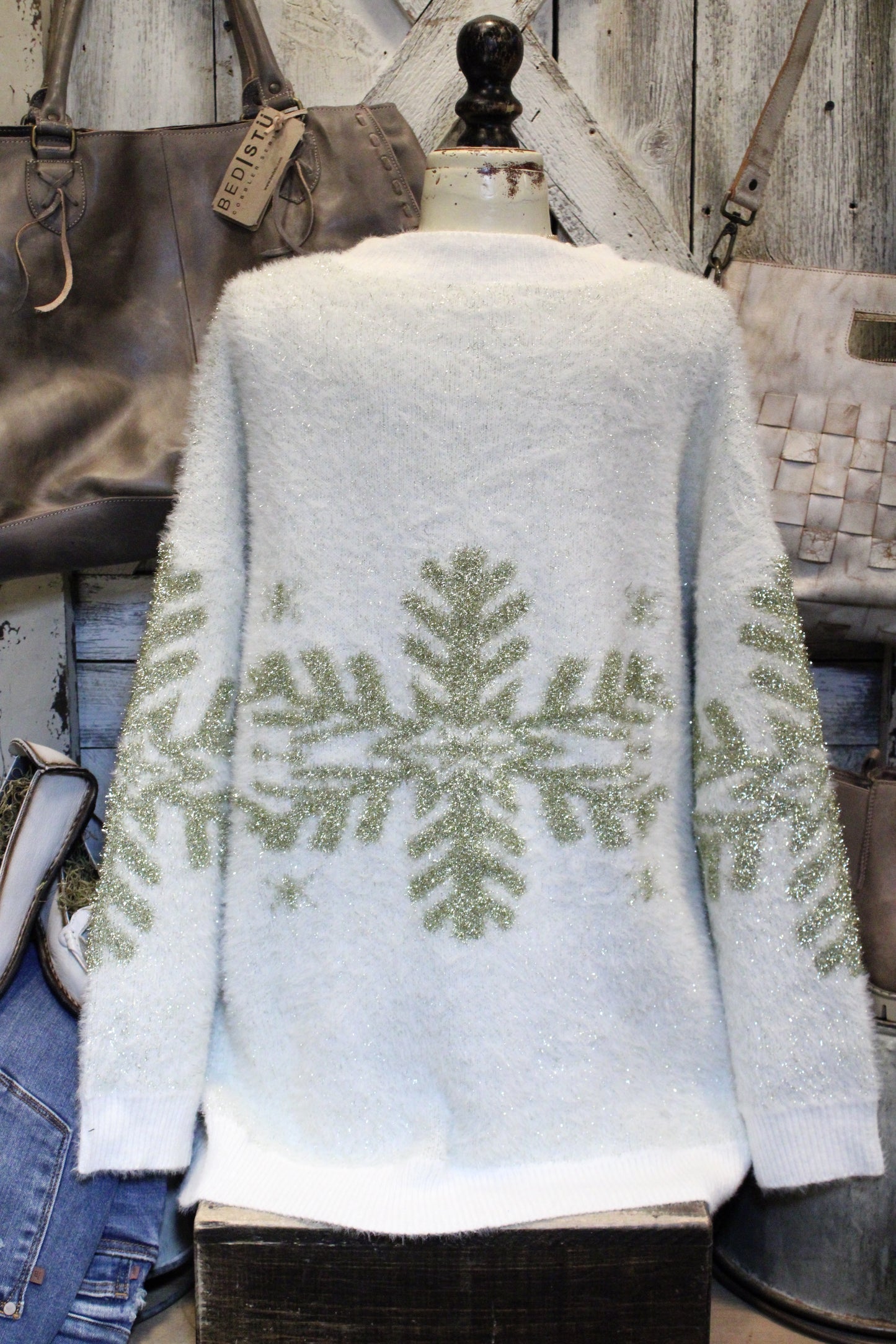 Golden Frost Sweater
