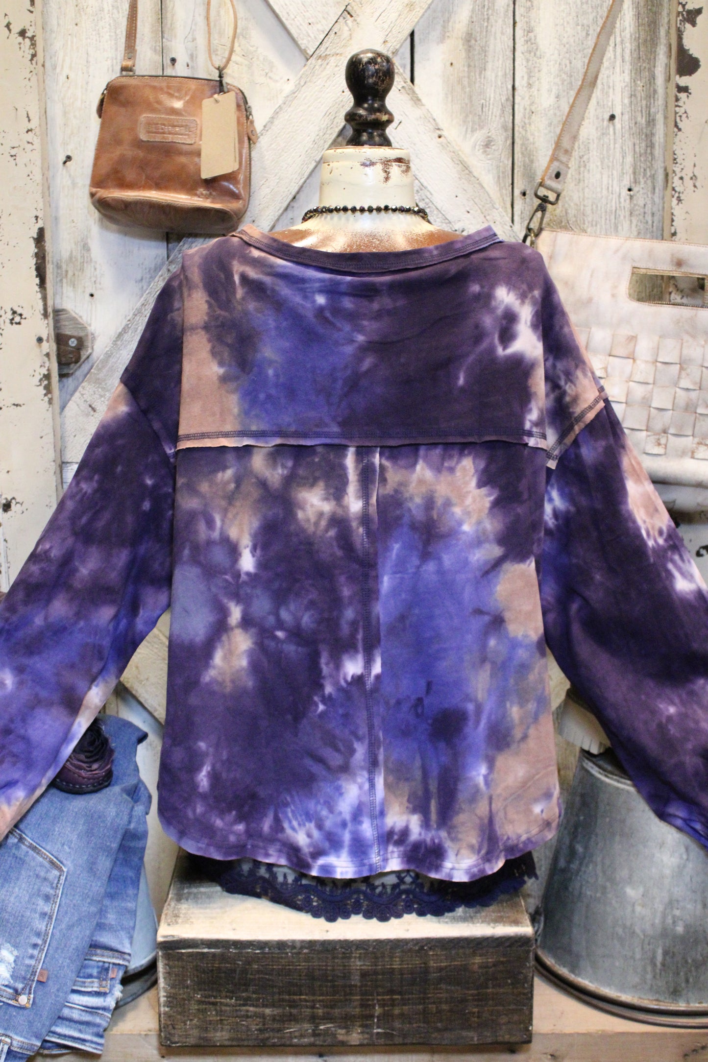 Sunset Sands Tie Dye Top