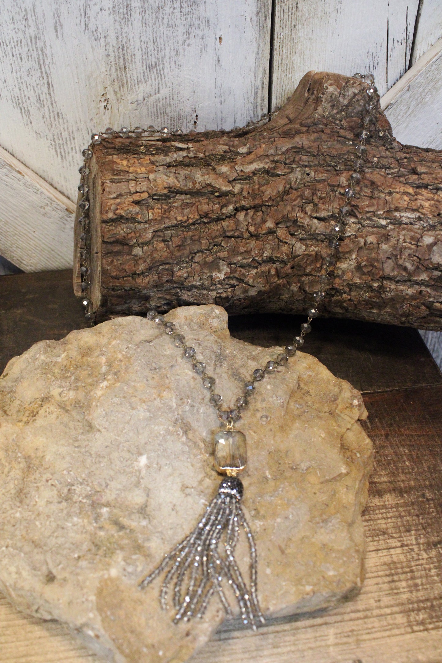 Athena Smoke Necklace