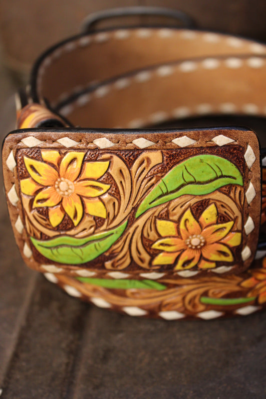 Fields Of Gold Buckle Belt