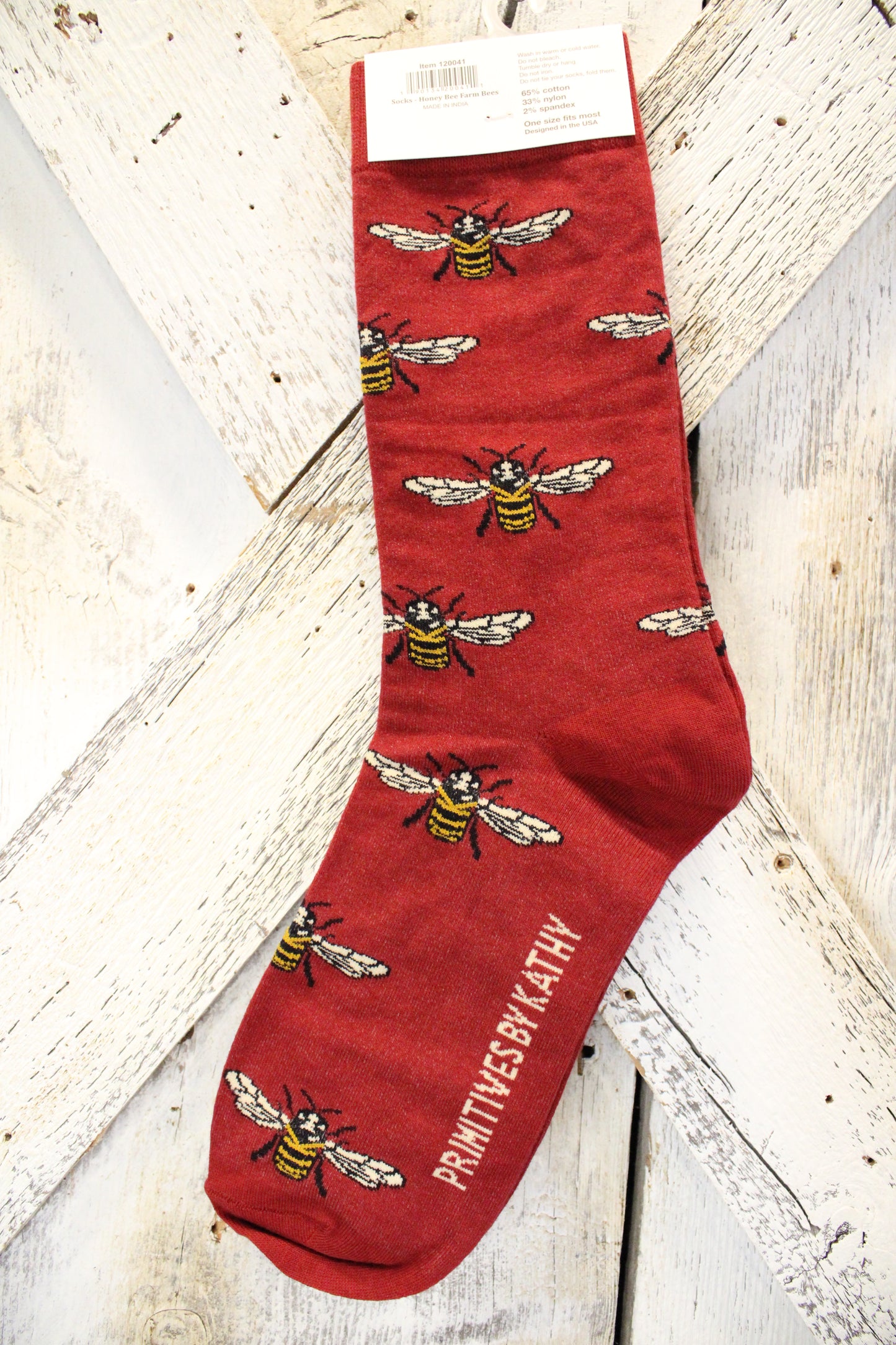 Honey Farm Bee Socks