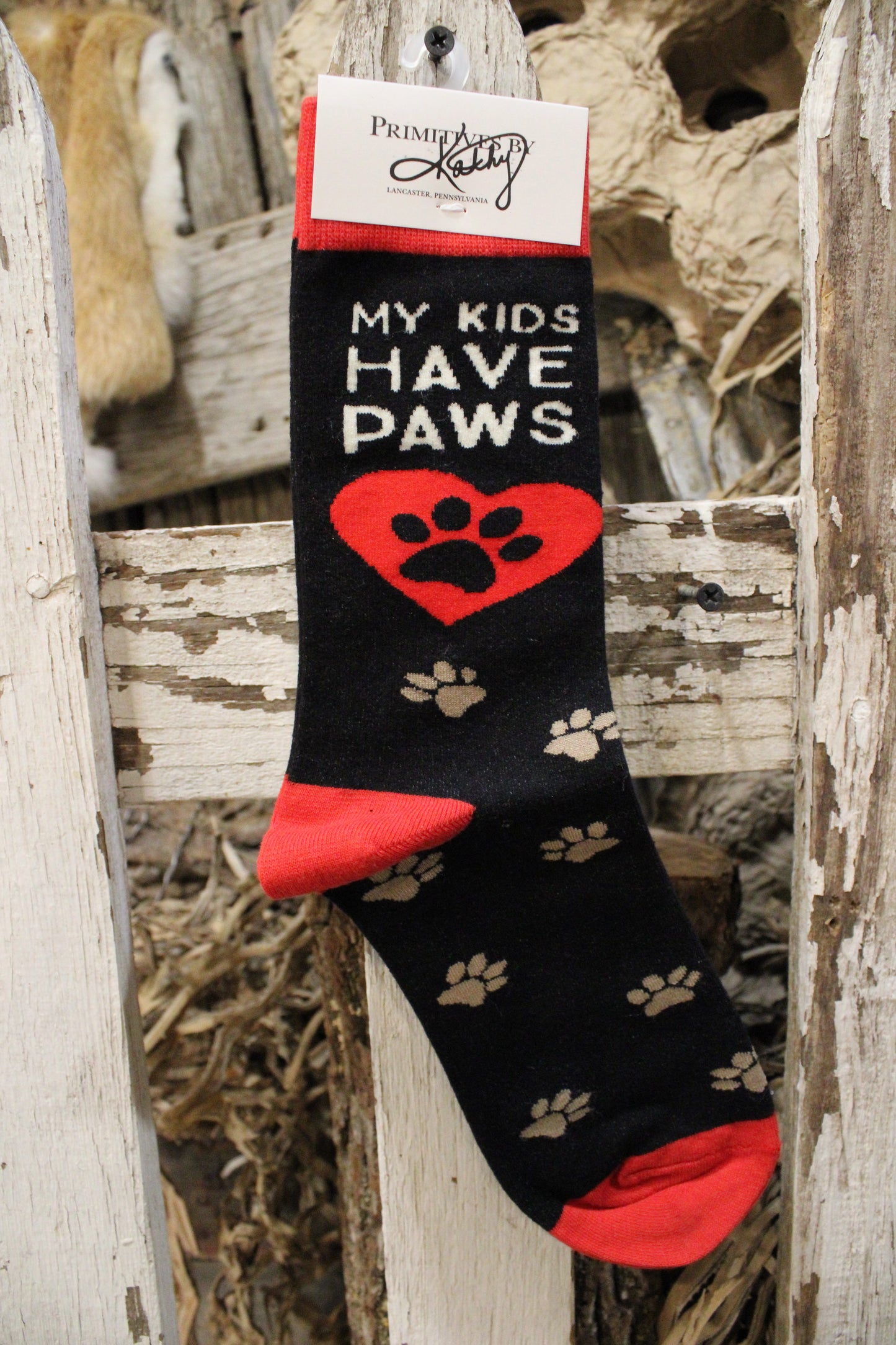 My Kids Have Paws Socks