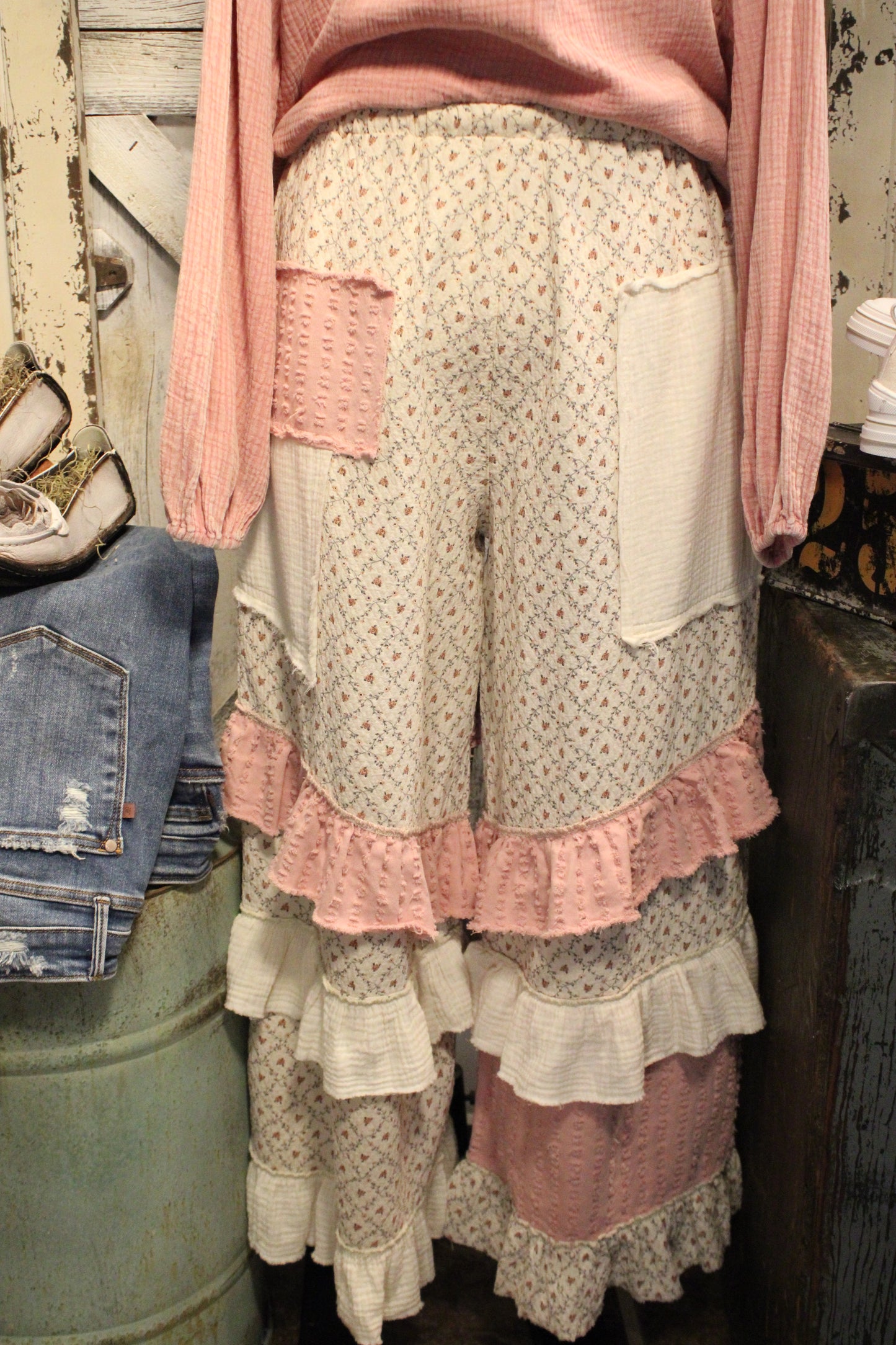 Cottage Ruffle Pants