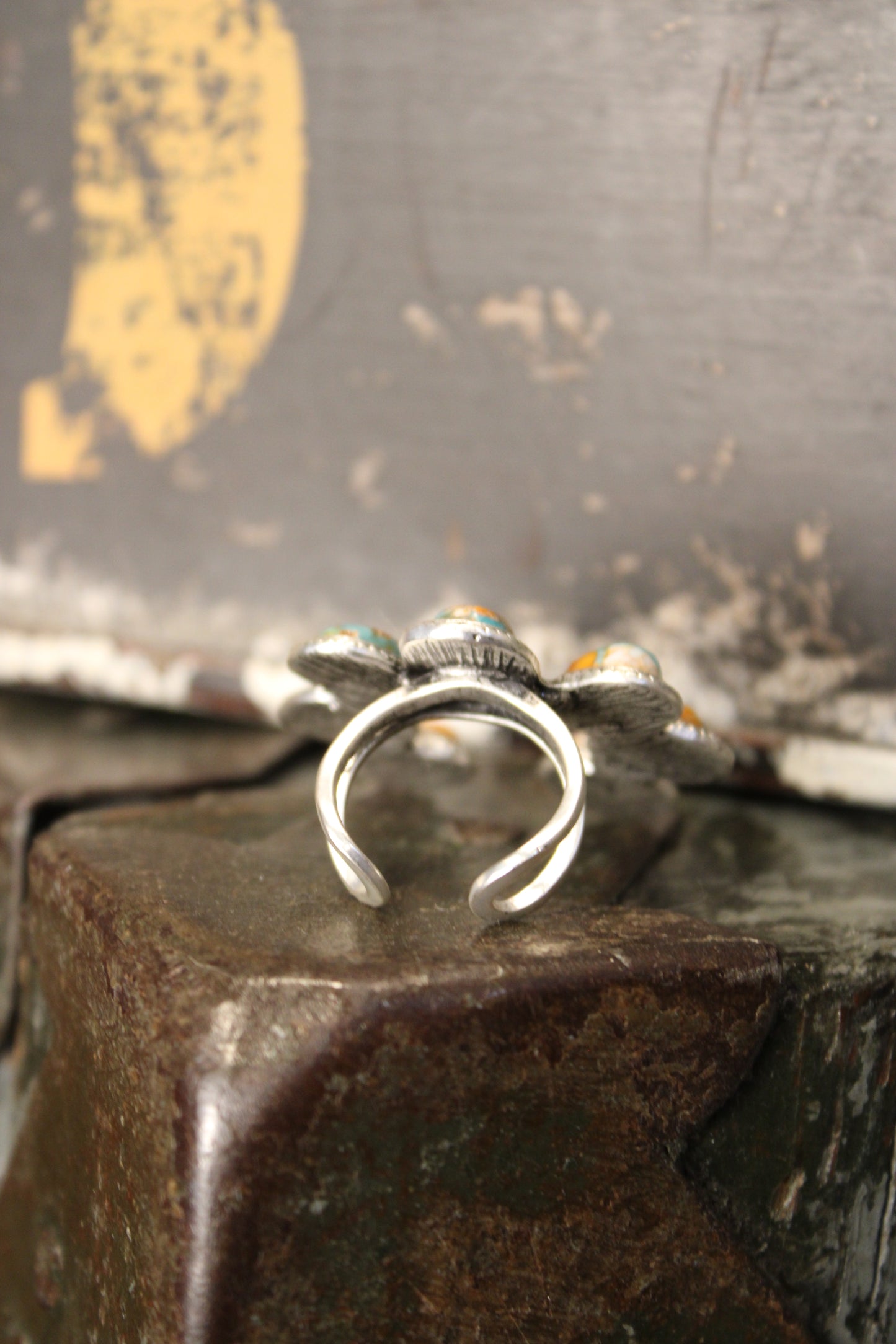 Squash Blossom Sunset Ring