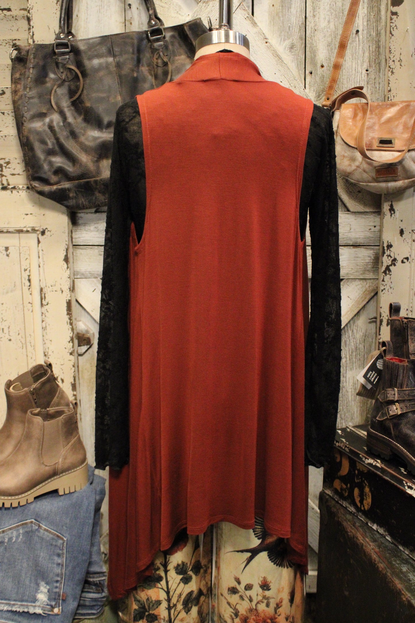 Terra Drift Dark Rust Vest