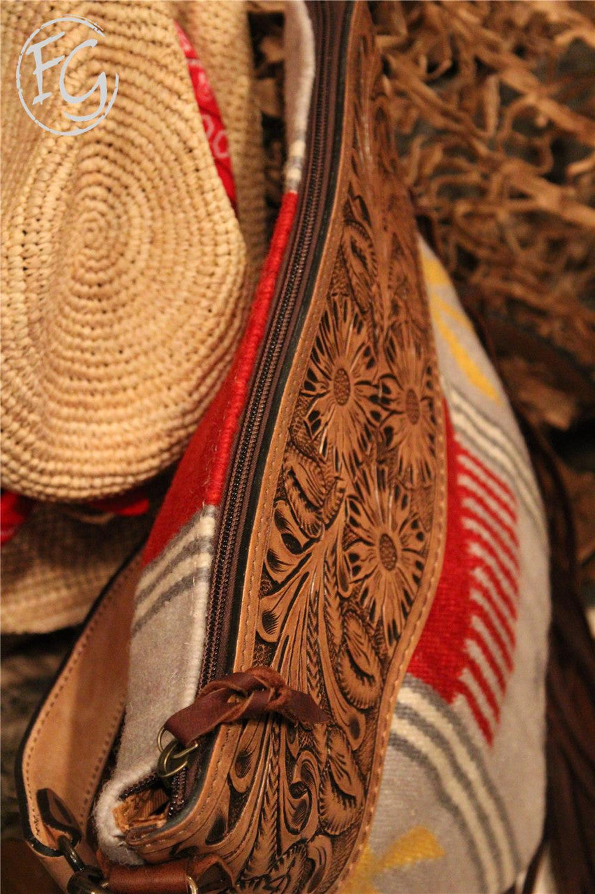 Tapestry Handbag , Farm Girls Fancy Frills