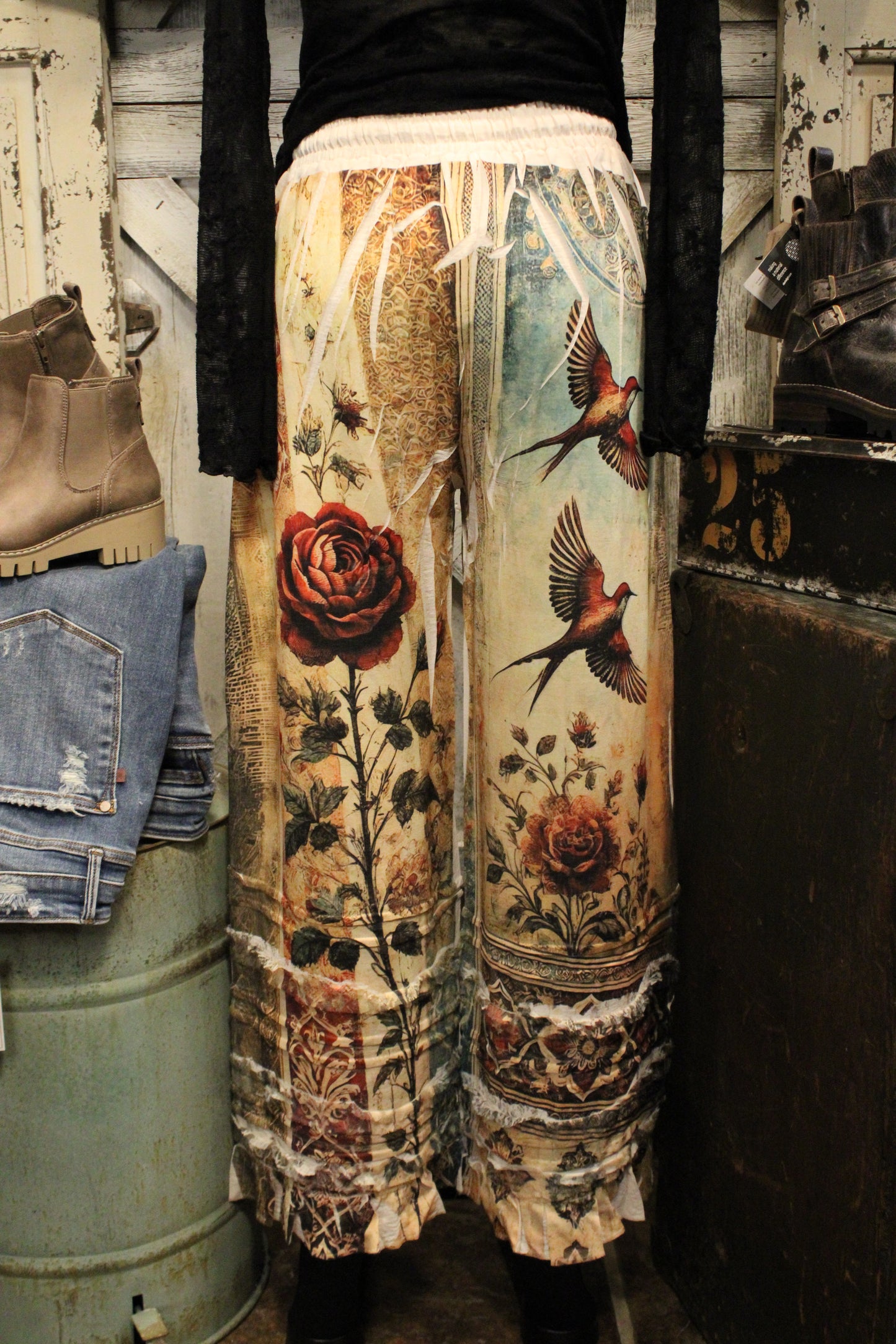 Vintage Bird Pants
