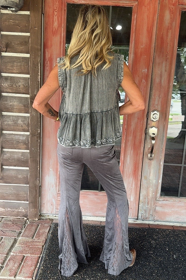Desert Charcoal Top