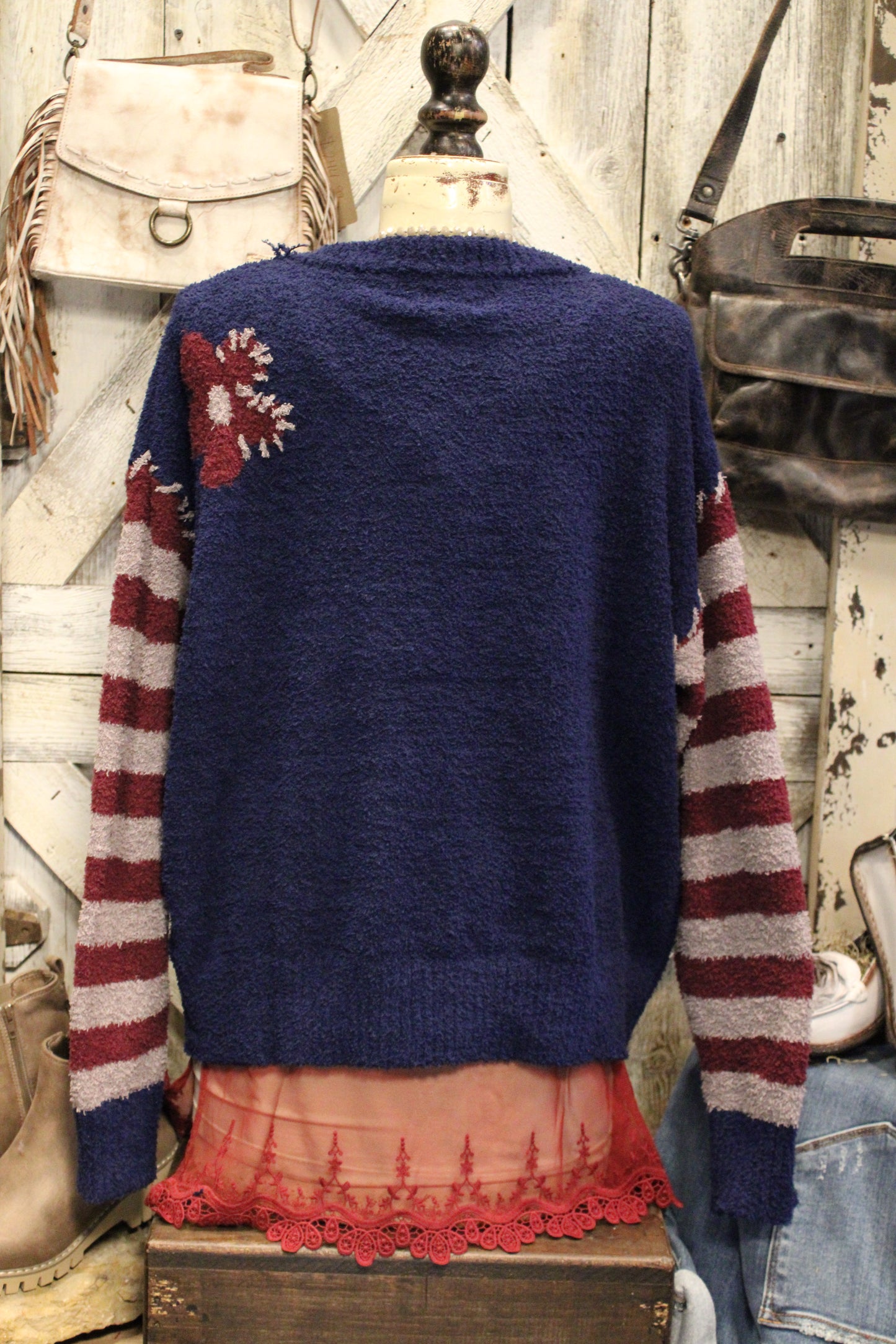 Blue About Town Sweater