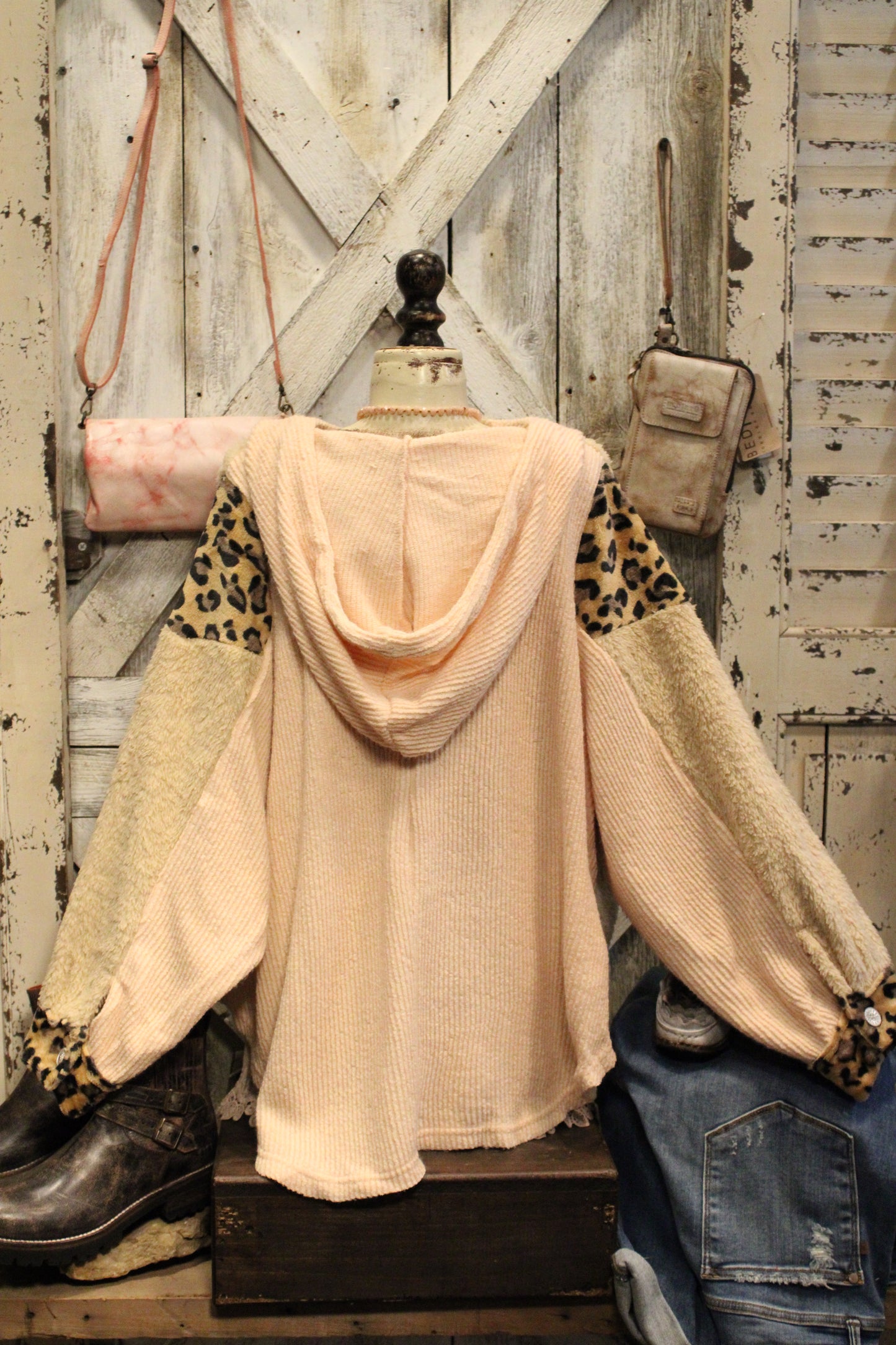 Wild And Cozy Poncho Hoodie