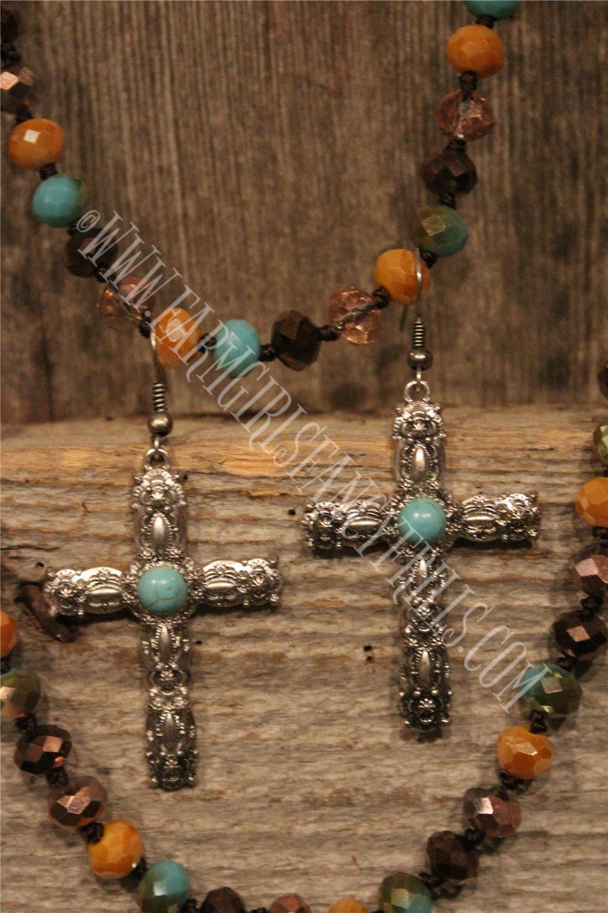 dangle earrings, farm girls fancy frills
