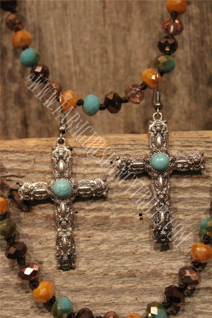 dangle earrings, farm girls fancy frills