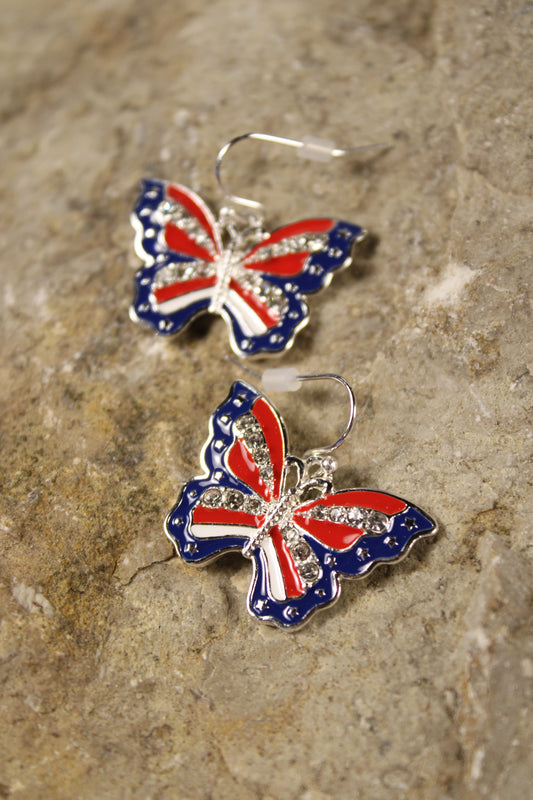 Freedom Flight Butterfly Earrings