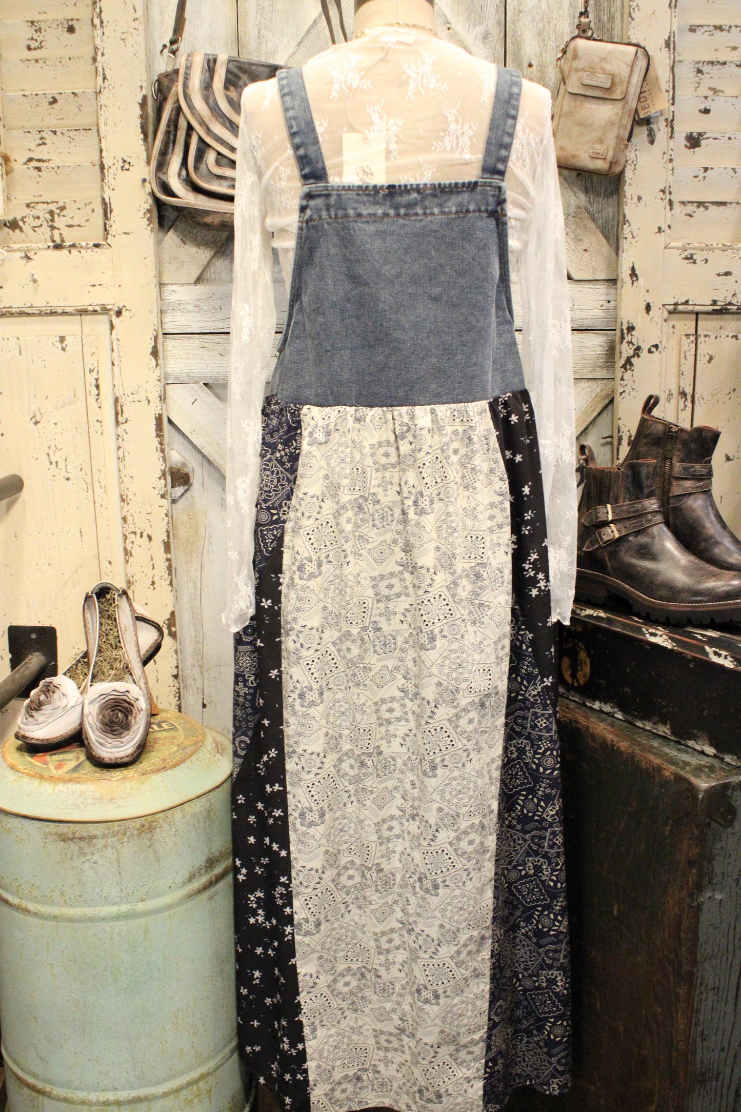 Wildflower Ranch Overall Dress