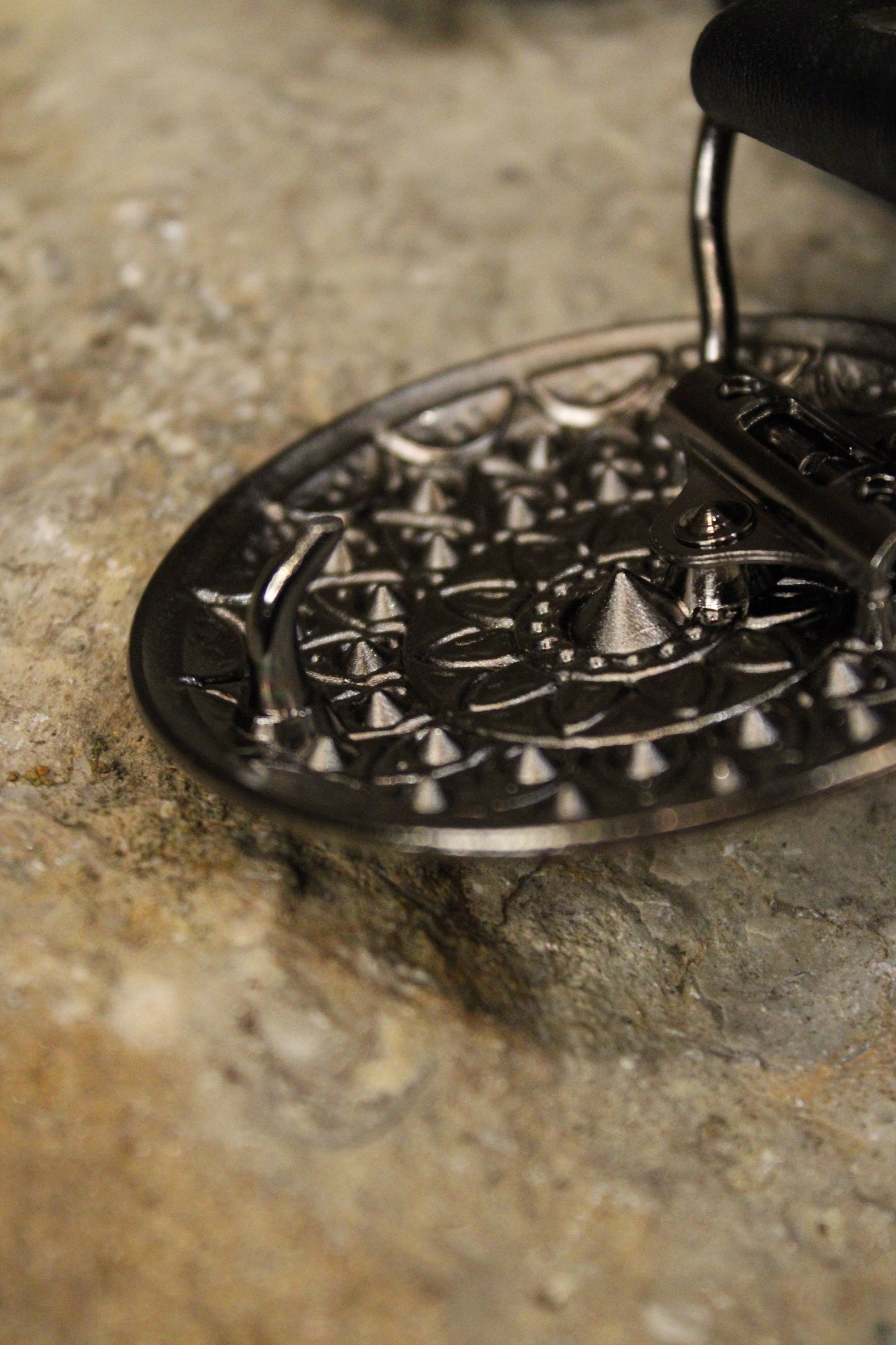 Black Medallion Belt