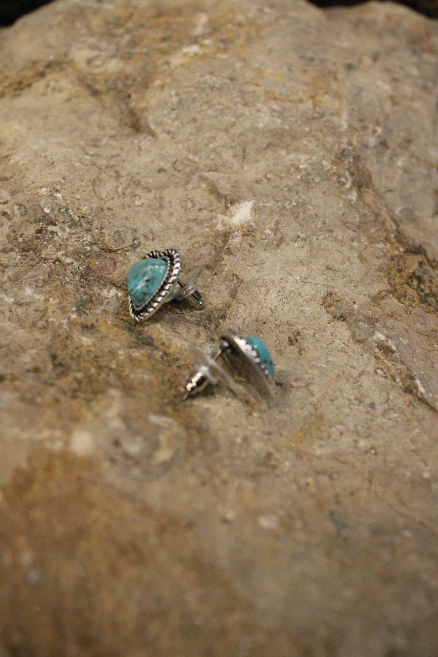 Turquoise Heartbeats Earrings