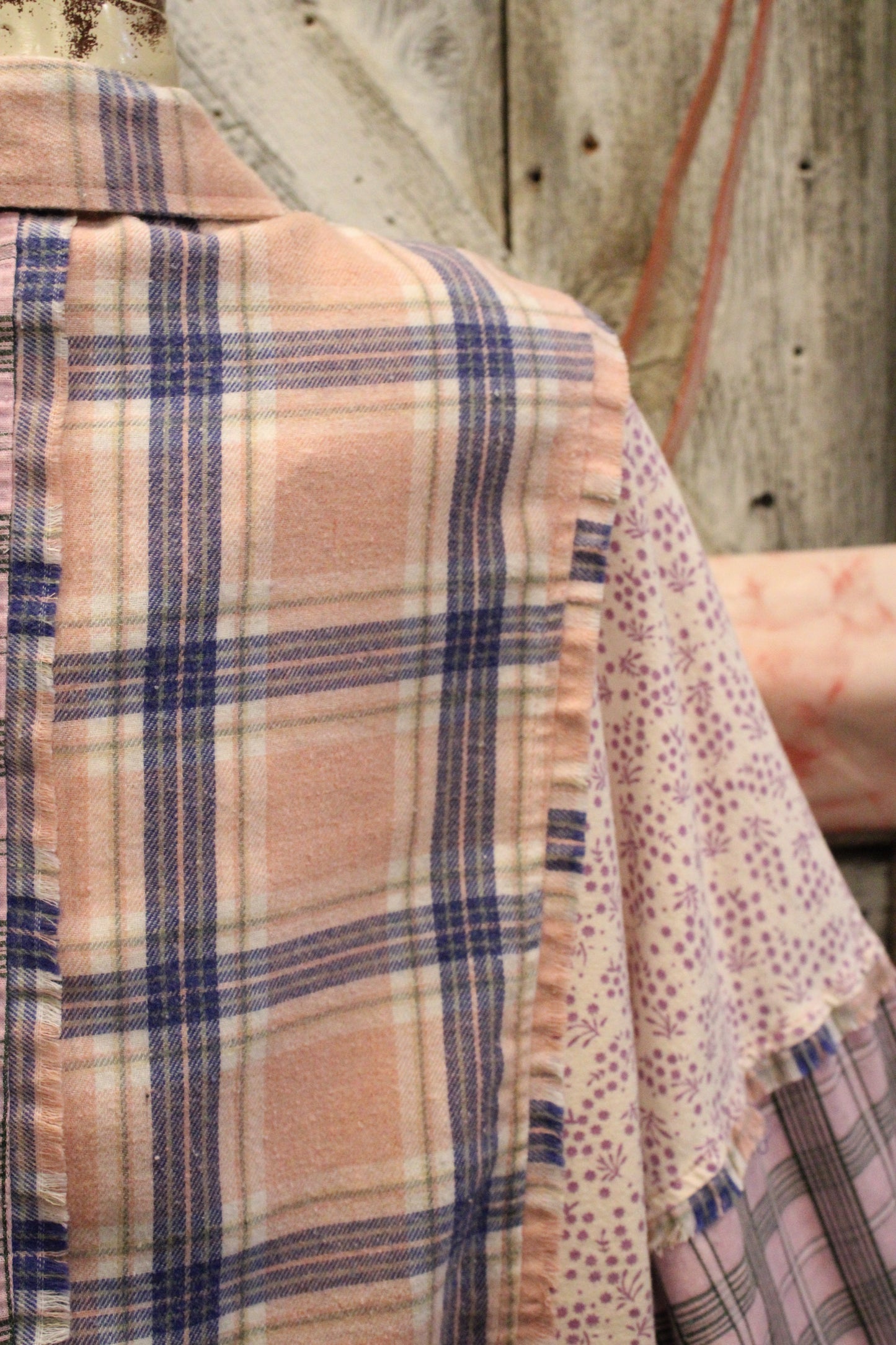 Garden Gingham Mix Top