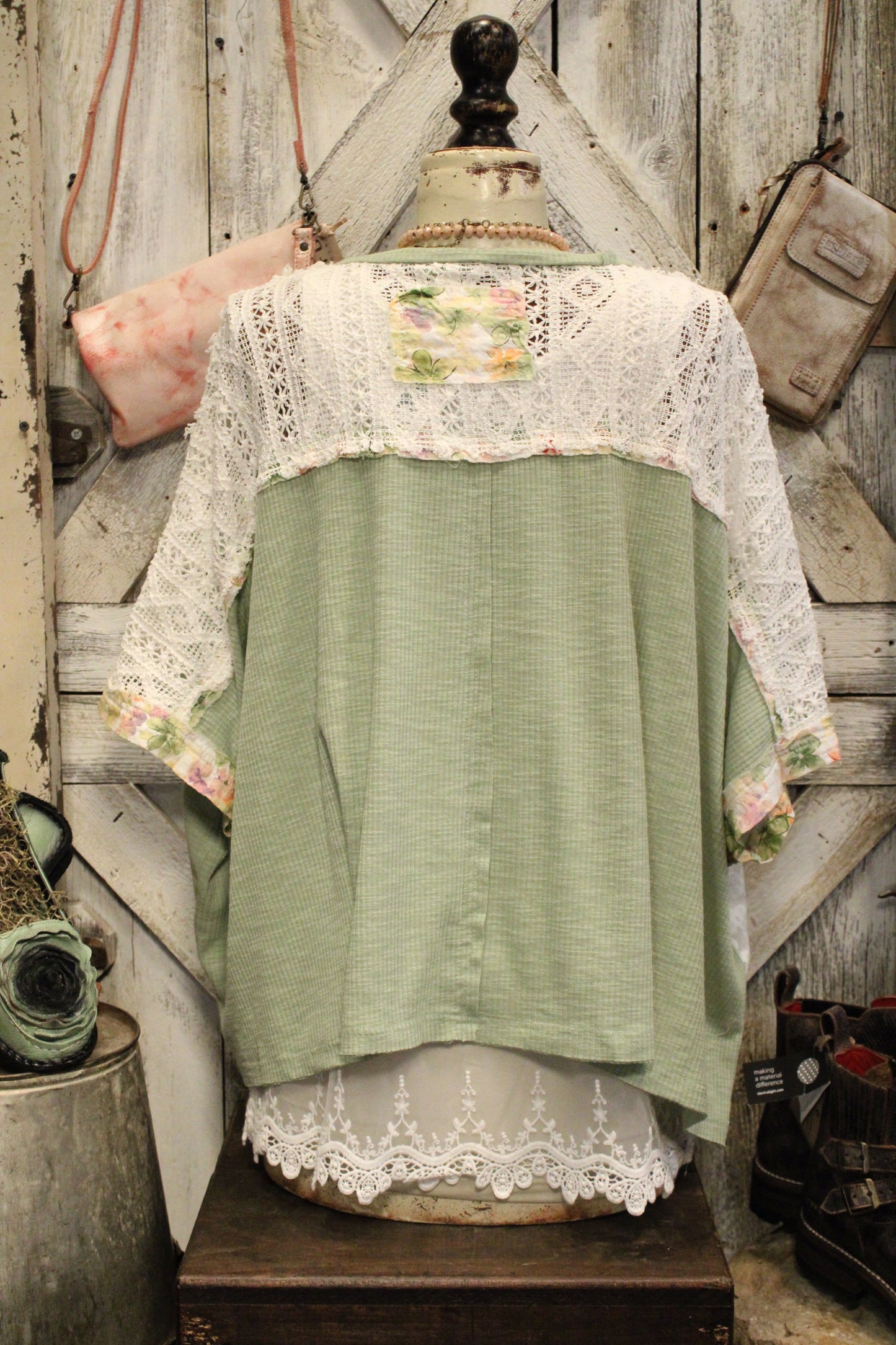 Petals And Lace Garden Top