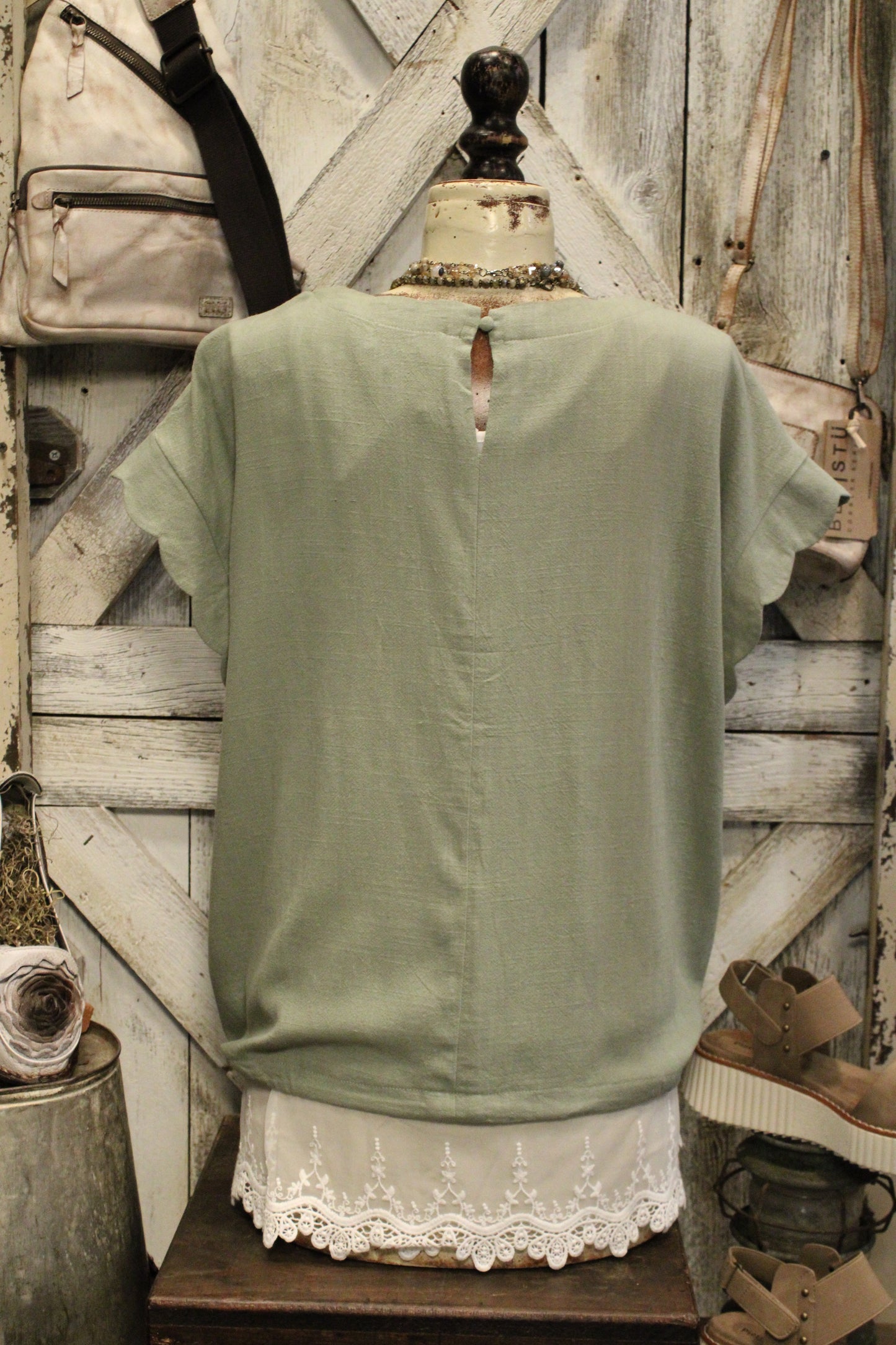 Sage Breeze Blouse