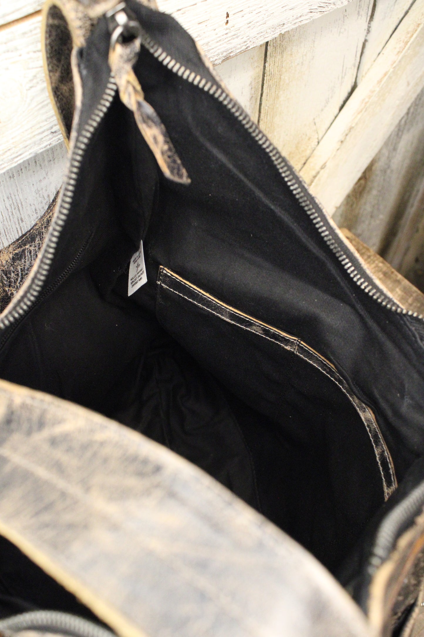 Bed|Stu Argus Black Lux Handbag