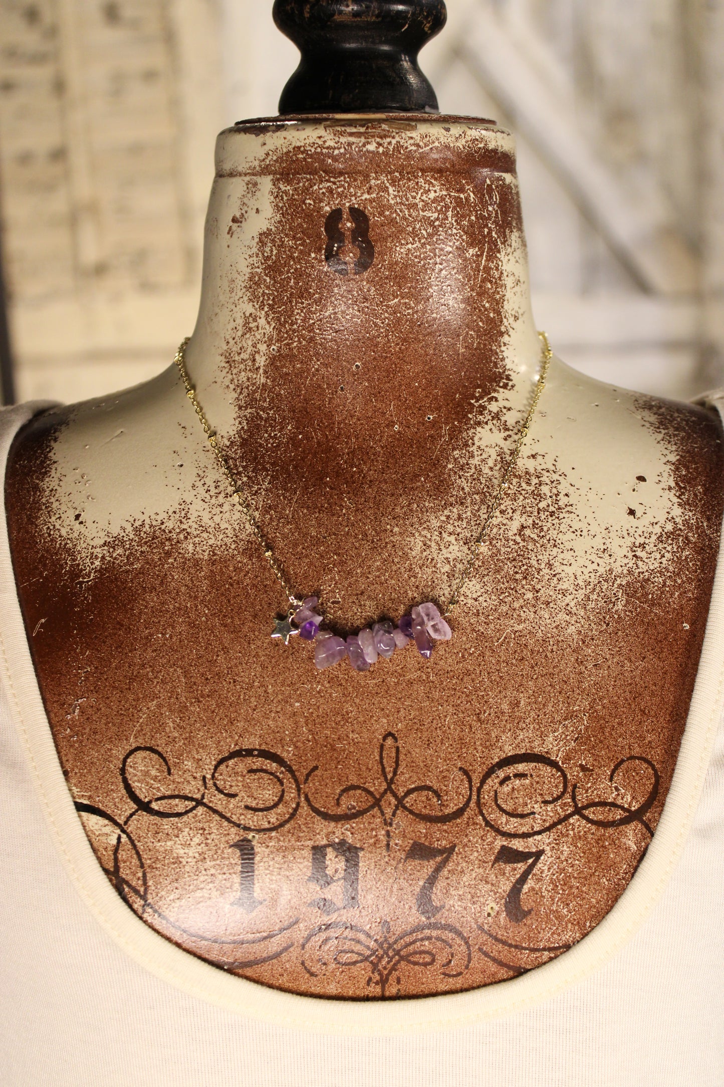 Shooting Star Purple Necklace